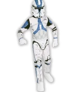 Rubies Clone Trooper Premium Costume Suit For Boys Kids