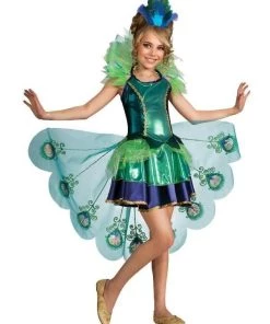Rubies Kids Peacock Deluxe Costume For Girls