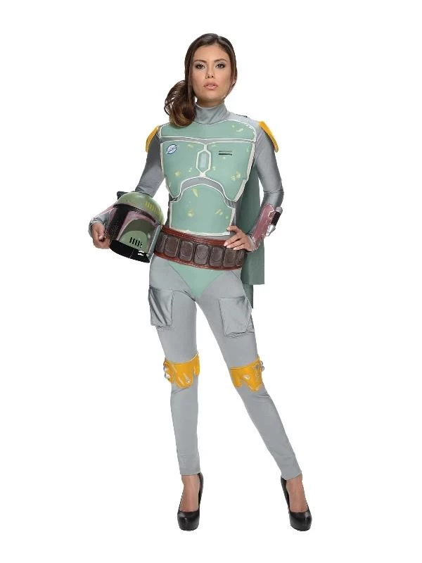 Rubies Boba Fett Costume For Women Womens 3 Rubies Boba Fett Costume For Women Womens