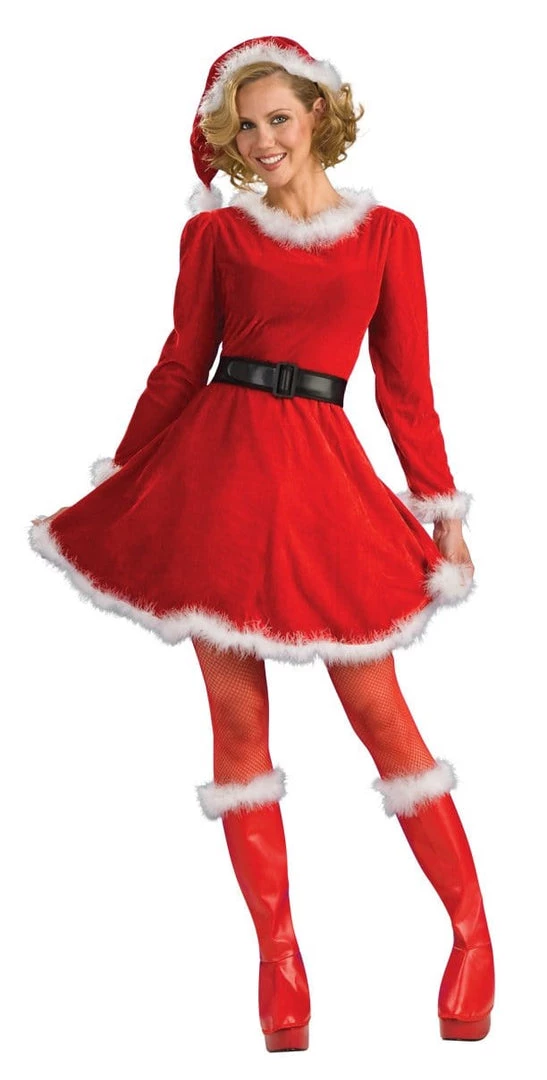 Rubies Womens Sweet Mrs Claus Deluxe Adult Christmas Costume 3 Rubies Womens Sweet Mrs Claus Deluxe Adult Christmas Costume