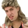 Tomfoolery Billy Brown Mullet Wig