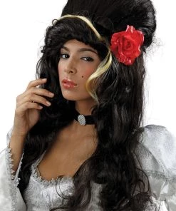 Interalia Womens Amy Winehouse Wig Costume Fancy Dress Accessory