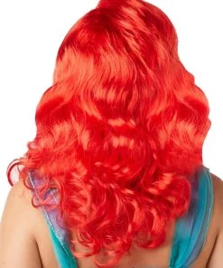 Rubies Womens Ariel The Little Mermaid Adult Red Wig Accessory