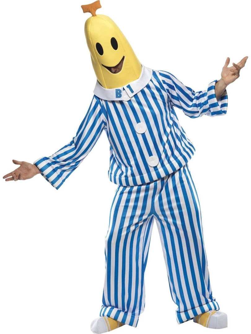 Smiffy's Womens Bananas In Pyjamas Adult Mens Licensed Costume 4 Smiffy's Womens Bananas In Pyjamas Adult Mens Licensed Costume