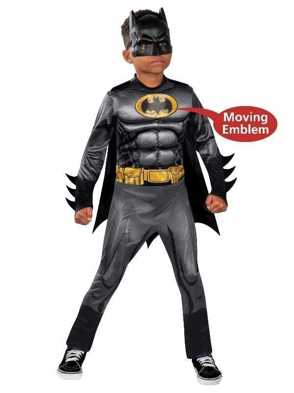 Rubies Kids Batman Costume Boys Licensed DC 3 Rubies Kids Batman Costume Boys Licensed DC