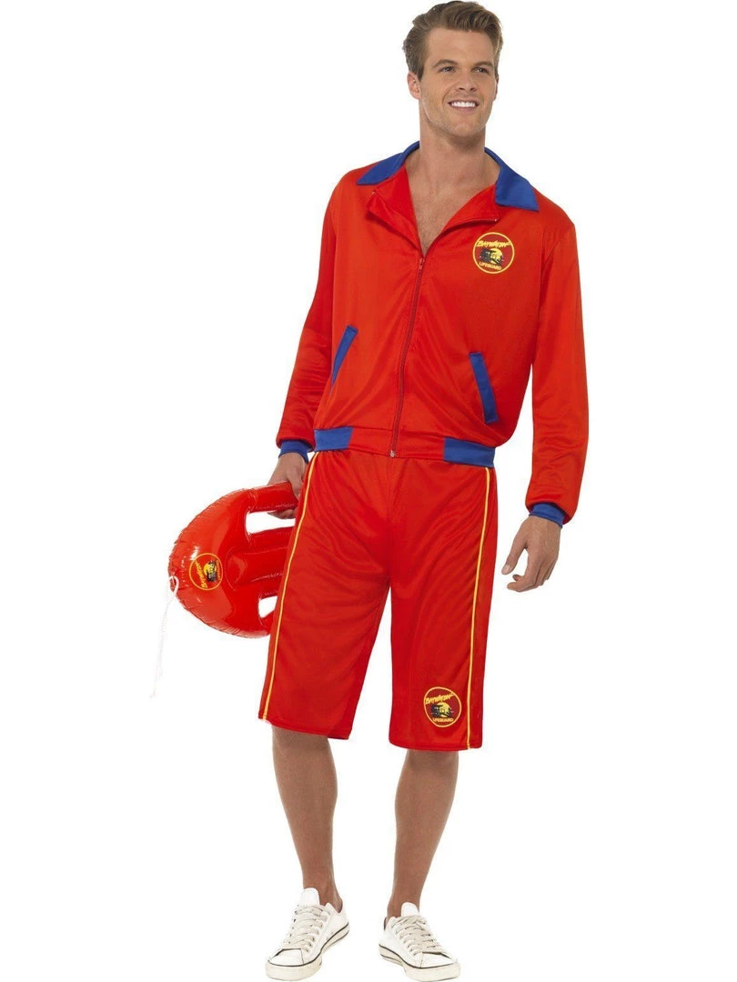 Smiffy's Baywatch Beach Men's Lifeguard 80s Costume 3 Smiffy's Baywatch Beach Men's Lifeguard 80s Costume