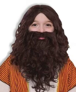 Rubie's Biblical Wig And Beard Set For Children Kids