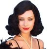 Carnival Products New Year 2021/22 Twenty's Side Part Black 1920's Costume Wig