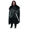 Amscan Medieval Black Furry Men's Cloak Mens