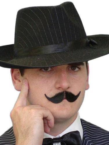 Carnival Products French Inspector Black Stage Moustache Costume Mo