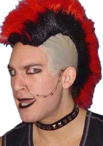 Carnival Products Punk Black Vinyl Studded Choker 80's Fancy Dress 3 Carnival Products Punk Black Vinyl Studded Choker 80's Fancy Dress