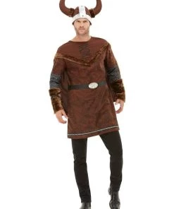 Smiffys Mens Brown Viking Costume