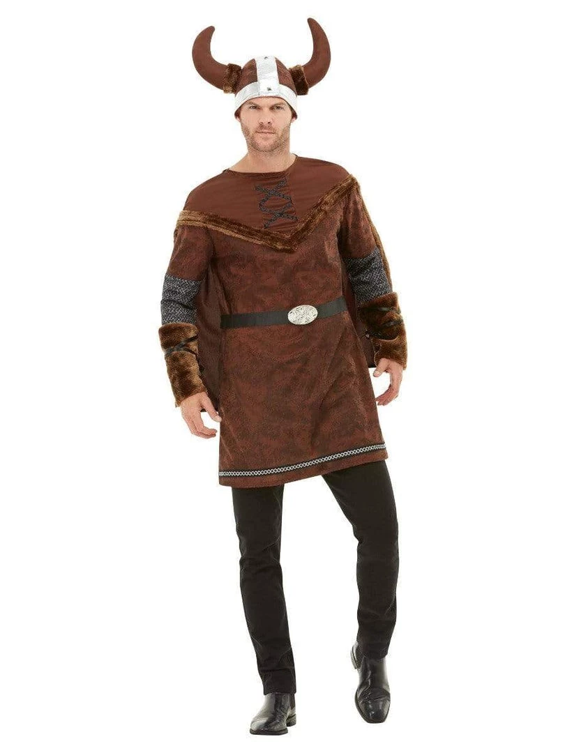 Smiffys Mens Brown Viking Costume 3 Smiffys Mens Brown Viking Costume