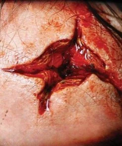 Tinsley Transfers Bullet Head Wound Fake Crime Scene Halloween Costume Makeup 3D FX Transfers Buy Costumes