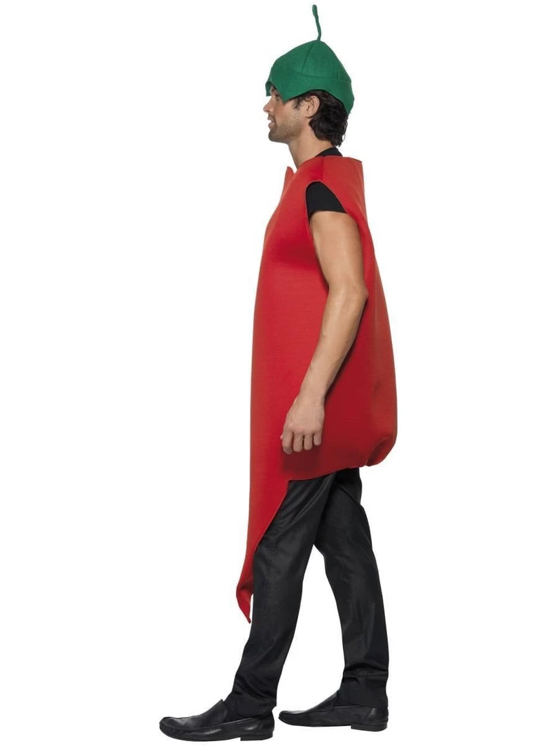 Smiffys Mens Chilli Red Hot Costume 4 Smiffys Mens Chilli Red Hot Costume