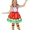 Smiffys Clarabell Clown Deluxe Children's Circus Costume Buy Costumes