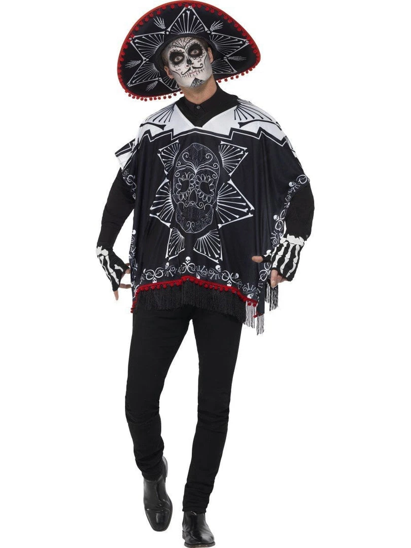 Smiffy's Bandit Day Of The Dead Mexican Costume 3 Smiffy's Bandit Day Of The Dead Mexican Costume