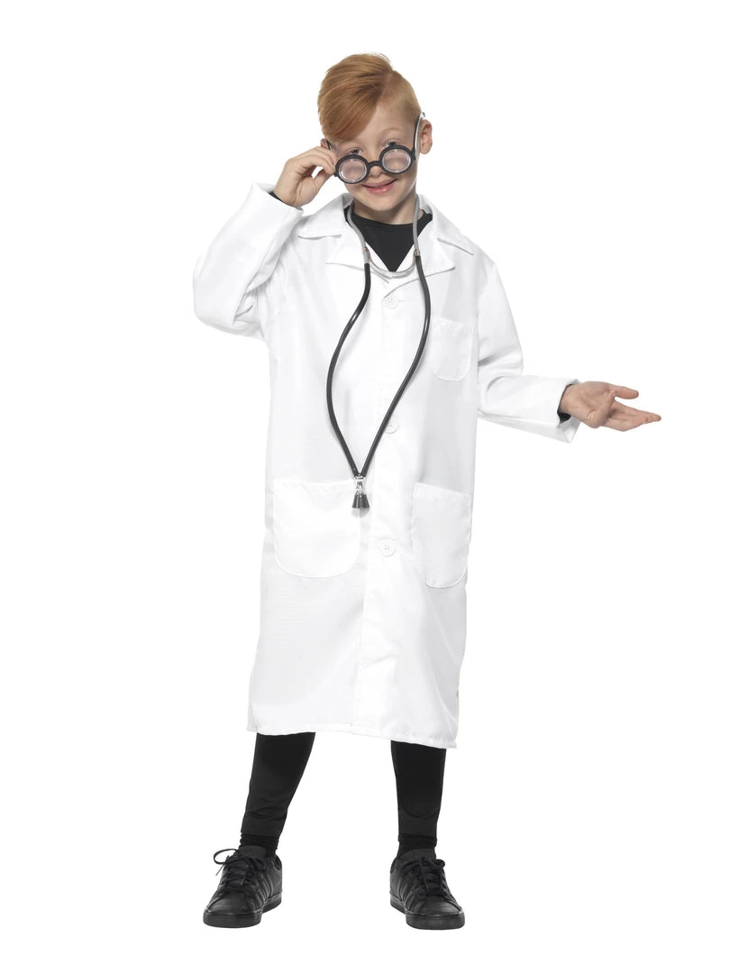 Smiffy's Doctor Lab Coat Scientist Fancy Dress Children's Costume Jacket