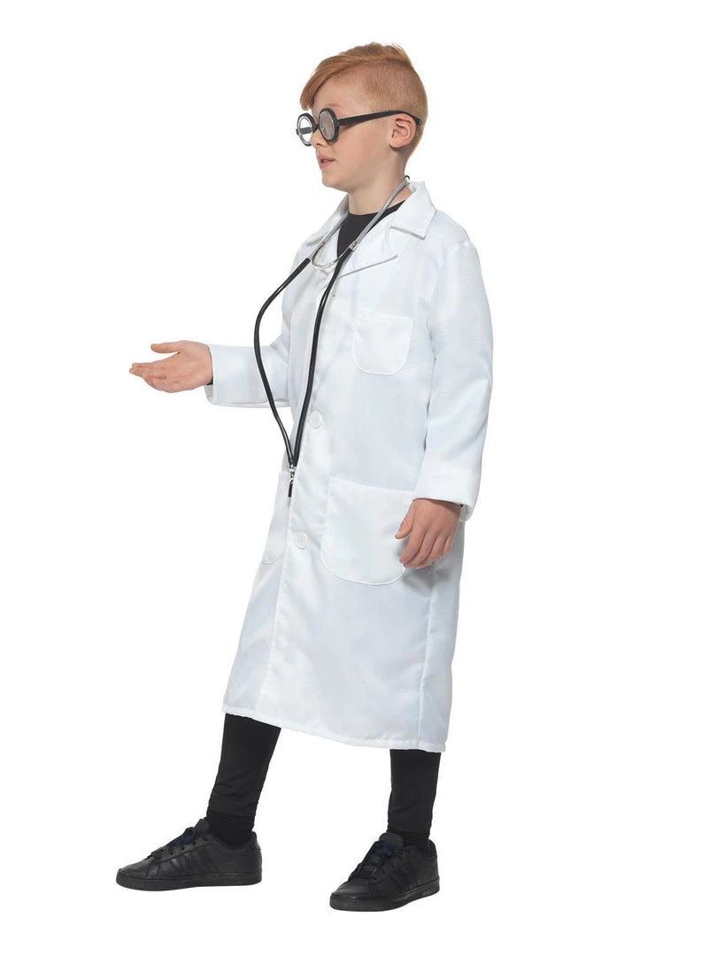 Smiffy's Doctor Lab Coat Scientist Fancy Dress Children's Costume Jacket