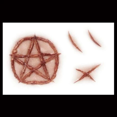 Tinsley Transfers Buy Costumes Engraved Horror Halloween Scars Makeup Realistic Fake 3D FX Transfers 4 Tinsley Transfers Buy Costumes Engraved Horror Halloween Scars Makeup Realistic Fake 3D FX Transfers