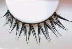 Carnival Products Womens Eyelashes Zig Zag Black 7 Carnival Products Womens Eyelashes Zig Zag Black