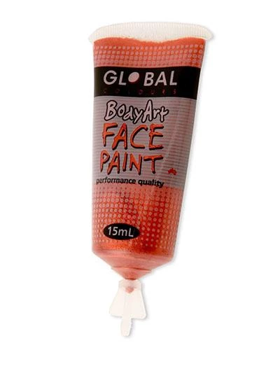 Global Colours Metallic Copper Face And Body Paint Womens 5 Global Colours Metallic Copper Face And Body Paint Womens