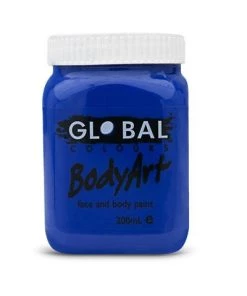 Global Colours Buy Costumes Ultra Blue Body And Face Paint