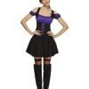 Smiffy's Womens Fever Wicked Witch Adult Costume 1 Smiffy's Womens Fever Wicked Witch Adult Costume