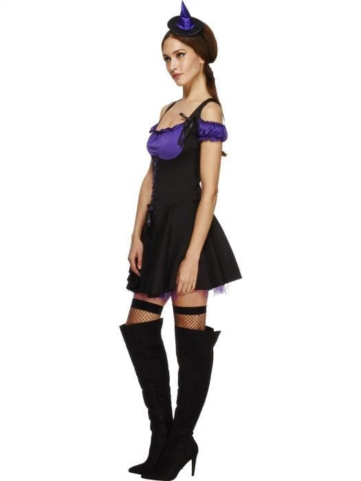 Smiffy's Womens Fever Wicked Witch Adult Costume 4 Smiffy's Womens Fever Wicked Witch Adult Costume