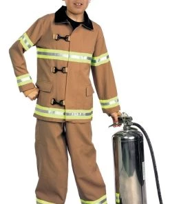 Rubie's Fire Fighter Deluxe Children's Fancy Dress Costume