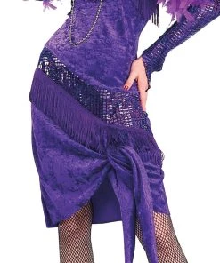 Rubies Flapper Fabulous Purple Women Costume Womens 8 Rubies Flapper Fabulous Purple Women Costume Womens