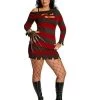 Rubie's Freddy Miss Krueger Plus Size Adult Costume Womens 1 Rubie's Freddy Miss Krueger Plus Size Adult Costume Womens