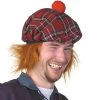 Sweidas Scottish Funny Jimmy Hat Novelty Costume Fancy Dress Party Accessory