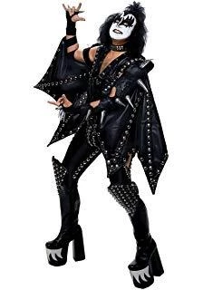 Creative Costuming Kiss Gene Simmons Men's Hire Costume 4 Creative Costuming Kiss Gene Simmons Men's Hire Costume