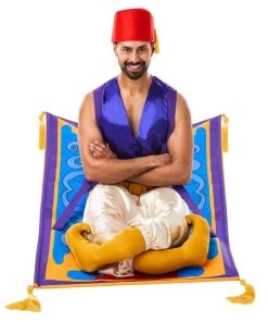 Rubies Genie Aladdin Flying Carpet Costume Adult