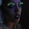 Carnival Products Womens Glow In The Dark False Eyelashes 2 Carnival Products Womens Glow In The Dark False Eyelashes