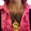 Carnival Products Dollar Gold Costume Pimp Necklace Buy Costumes