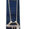 Carnival Products Pistol Gold Pimp Bling Costume Necklace