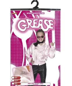 Smiffy's Grease Pink Ladies Jacket For Girls