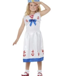 Smiffys Buy Costumes High Seas Sailor Girls Costume