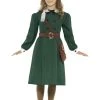 Smiffys Historical WW2 Evacuee Girl Children's Costume Tween