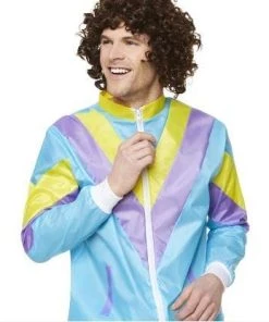 Karnival Costumes 80s Shell Suit Tracksuit Costume For Men 7 Karnival Costumes 80s Shell Suit Tracksuit Costume For Men