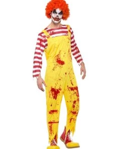 Smiffy's Mens Clown Kreepy Killer Halloween Costume