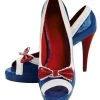 Rubies Sailor Nautical Heels Ladies Shoes 2 Rubies Sailor Nautical Heels Ladies Shoes