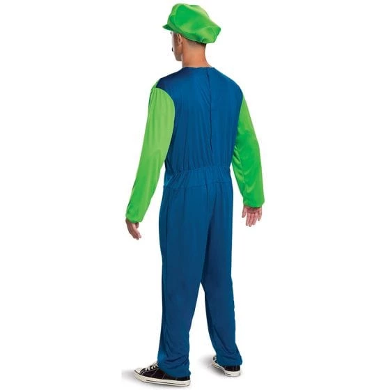 Disguise Mens Super Mario Luigi Classic Adult Costume 4 Disguise Mens Super Mario Luigi Classic Adult Costume