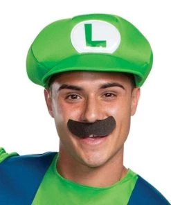 Disguise Mens Super Mario Luigi Classic Adult Costume 7 Disguise Mens Super Mario Luigi Classic Adult Costume