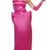 Disguises Womens Hollywood Star Pink 1950s Adult Fancy Dress Hire Costume