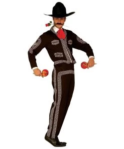 Creative Costuming Mens Mariachi Band Mexican Three Amigos Men's Hire Costume