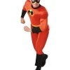 Rubies Mr. Incredible Deluxe Disney Men's Costume Mens 2 Rubies Mr. Incredible Deluxe Disney Men's Costume Mens