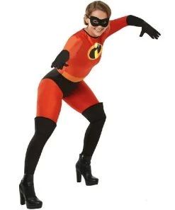 Rubies Mrs. Incredible Elastigirl Deluxe Disney Women's Costume